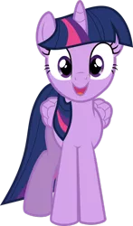 Size: 686x1165 | Tagged: safe, artist:couldysky, derpibooru import, twilight sparkle, twilight sparkle (alicorn), alicorn, pony, cute, female, looking at you, mare, simple background, solo, transparent background, twiabetes, vector