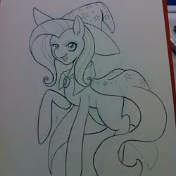 Size: 612x612 | Tagged: safe, artist:hezaa, derpibooru import, trixie, pony, unicorn, female, mare, solo, wip