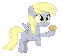 Size: 2461x2165 | Tagged: artist:vanillecream, derpibooru import, derpy hooves, female, filly, filly derpy, muffin, safe, simple background, solo, transparent background, vector, younger