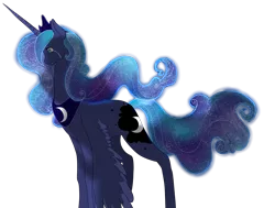 Size: 1850x1400 | Tagged: artist:megalopolus, crying, princess luna, sad, safe, simple background, solo