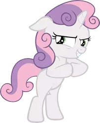 Size: 2616x3224 | Tagged: safe, artist:jerick, derpibooru import, sweetie belle, pony, bipedal, simple background, solo, transparent background, vector