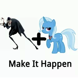 Size: 5000x5000 | Tagged: absurd resolution, alicorn amulet, derpibooru import, exploitable meme, make it happen, meet the robinsons, meme, meta, michael yagoobian, safe, trixie