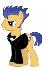 Size: 480x707 | Tagged: safe, artist:yuandnichigopictures, derpibooru import, flash sentry, ponified, pony, equestria girls, elegant, equestria girls ponified, solo