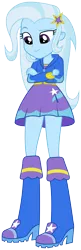 Size: 3250x10000 | Tagged: safe, artist:floppychiptunes, derpibooru import, trixie, equestria girls, equestria girls (movie), absurd resolution, clothes, example, female, legs, simple background, skirt, solo, transparent background, vector