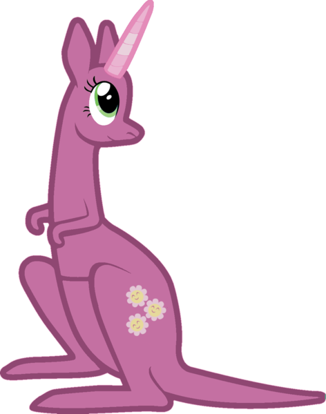 Size: 1057x1344 | Tagged: cheerilee, derpibooru import, forced meme, kangaroo, kangaroonicorn, meme, safe, solo, species swap, wat