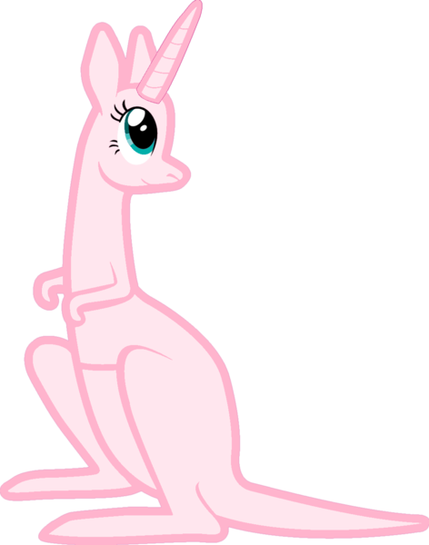 Size: 1057x1344 | Tagged: derpibooru import, forced meme, kangaroo, kangaroonicorn, meme, oc, oc:fluffle puff, safe, solo, species swap, unofficial characters only, wat