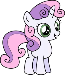 Size: 9191x10688 | Tagged: absurd resolution, artist:knoeki, derpibooru import, safe, simple background, solo, sweetie belle, transparent background, vector