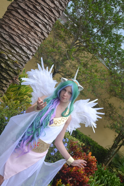 Size: 1280x1920 | Tagged: anime festival orlando, artist:hanari502, cosplay, derpibooru import, human, irl, irl human, photo, princess celestia, safe, solo