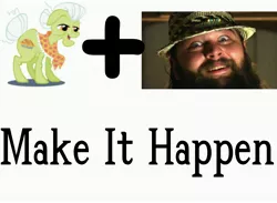 Size: 5000x3665 | Tagged: bray wyatt, derpibooru import, exploitable meme, granny smith, make it happen, meme, meta, safe, wwe