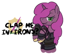 Size: 900x775 | Tagged: safe, artist:inlucidreverie, derpibooru import, oc, oc:paintblood, unofficial characters only, pony, unicorn, fallout equestria, bedroom eyes, clothes, male, simple background, solo, transparent background, trap