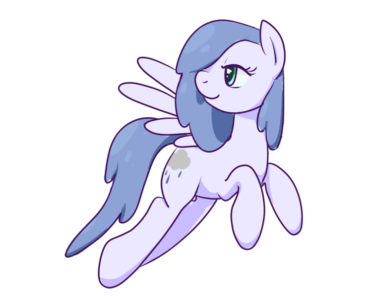 Size: 1200x960 | Tagged: safe, artist:inlucidreverie, derpibooru import, oc, oc:raincloud drops, unofficial characters only, pegasus, pony, flying, simple background, solo, transparent background