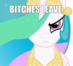 Size: 1600x1440 | Tagged: clarence boddicker, derpibooru import, edit, image macro, princess celestia, quote, robocop, safe, simple background, solo, source needed, text, tyrant celestia, vector, vulgar, white background