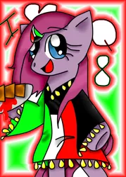 Size: 744x1037 | Tagged: artist:voidless-rogue, derpibooru import, flag, kuwait, pinkamena diane pie, pinkie pie, safe, solo