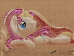 Size: 1076x814 | Tagged: artist:getchanoodlewet, derpibooru import, rarity, safe, solo, traditional art