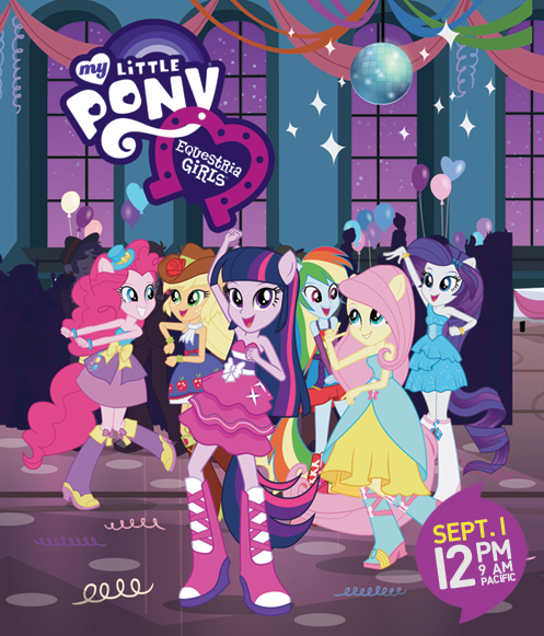 Size: 497x581 | Tagged: safe, derpibooru import, applejack, fluttershy, pinkie pie, rainbow dash, rarity, scott green, teddy t. touchdown, twilight sparkle, equestria girls, equestria girls (movie), balloon, bare shoulders, boots, dancing, disco ball, fall formal, fall formal outfits, high heel boots, humane five, humane six, ponied up, ponytail, sleeveless, strapless, the hub