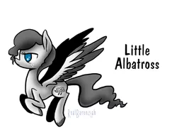 Size: 800x618 | Tagged: safe, artist:realbarenziah, derpibooru import, oc, oc:little albatross, unofficial characters only, solo