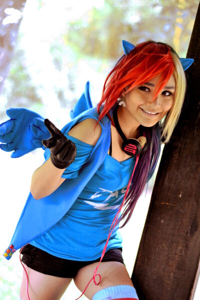 Size: 900x1350 | Tagged: artist:danishahorusso, cosplay, derpibooru import, human, irl, irl human, photo, rainbow dash, safe, solo