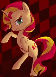 Size: 812x1124 | Tagged: safe, artist:moonsharddragon, derpibooru import, sunset shimmer, pony, solo