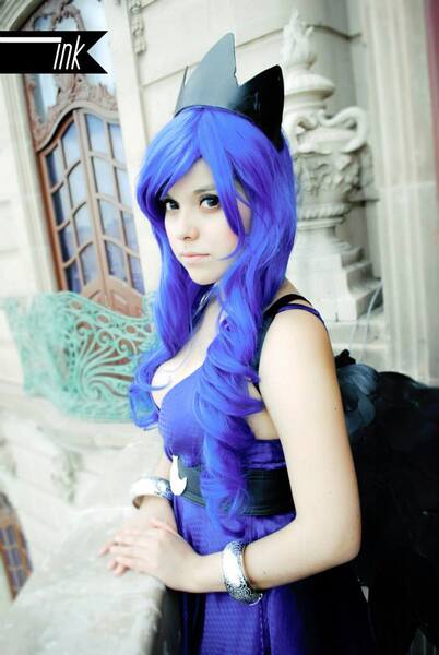 Size: 643x960 | Tagged: artist:chiipichan, cosplay, derpibooru import, human, irl, irl human, photo, princess luna, safe, solo