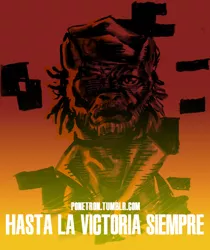 Size: 644x765 | Tagged: artist:ponetron, big boss, che guevara, derpibooru import, konami, metal gear, naked snake, peace walker, ponified, safe, spanish, style emulation, vic boss, yoji shinkawa