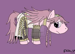 Size: 900x643 | Tagged: artist:houkougirl13, derpibooru import, fire emblem, fire emblem: awakening, olivia, ponified, safe, solo