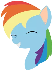 Size: 2237x3000 | Tagged: safe, artist:hankovich, derpibooru import, rainbow dash, minimalist, solo