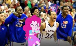 Size: 600x362 | Tagged: safe, derpibooru import, pinkie pie, twilight sparkle, human, equestria girls, basketball, equestria girls in real life, irl, ncaa