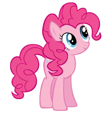 Size: 3000x3300 | Tagged: artist:zee66, death stare, derpibooru import, pinkie pie, safe, simple background, solo, staring ponies, transparent background, vector