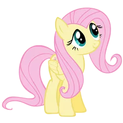 Size: 3000x3000 | Tagged: artist:zee66, death stare, derpibooru import, fluttershy, safe, simple background, solo, staring ponies, transparent background, vector