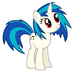 Size: 3000x3000 | Tagged: safe, artist:zee66, derpibooru import, vinyl scratch, pony, unicorn, cutie mark, death stare, female, hooves, horn, mare, missing accessory, red eyes, simple background, smiling, solo, staring ponies, transparent background, vector