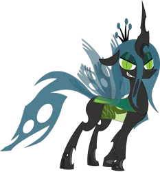 Size: 933x1000 | Tagged: safe, artist:daisyhead, derpibooru import, queen chrysalis, simple background, solo, transparent, transparent background, vector