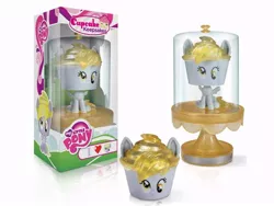 Size: 752x564 | Tagged: safe, derpibooru import, official, derpy hooves, pegasus, pony, cupcake, cupcake keepsakes, female, figure, funko, mare, that one nameless background pony we all know and love, toy