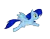 Size: 2158x1700 | Tagged: safe, artist:leylahshan, derpibooru import, oc, unofficial characters only, hybrid, crossover, image, interspecies offspring, offspring, parent:rainbow dash, parent:sonic the hedgehog, parents:sonicdash, png, solo, sonic the hedgehog, sonic the hedgehog (series)