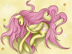 Size: 4000x3000 | Tagged: artist:kinjareta, beach, derpibooru import, fluttershy, safe, sleeping, solo