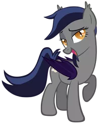 Size: 4044x5000 | Tagged: safe, artist:zee66, derpibooru import, oc, oc:echo, unofficial characters only, bat pony, pony, absurd resolution, bedroom eyes, simple background, solo, transparent background, vector