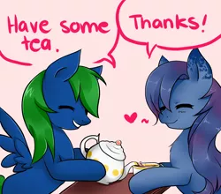 Size: 1280x1126 | Tagged: aki, artist:ask-aki-pony, cup, derpibooru import, oc, safe, tea, teacup, teapot, unofficial characters only