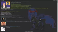 Size: 1412x790 | Tagged: safe, derpibooru import, princess luna, 4chan, barely pony related, family guy, greentext, obligatory pony, peter griffin, text