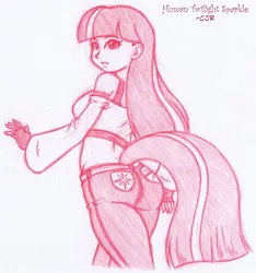 Size: 824x880 | Tagged: artist:x-cross, derpibooru import, humanized, safe, solo, tailed humanization, twilight sparkle