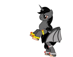 Size: 830x650 | Tagged: safe, derpibooru import, oc, unofficial characters only, bat pony, elemental pony, pony, undead, pony creator, solo