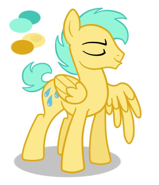 Size: 768x891 | Tagged: artist:wolframclaws, derpibooru import, male, moonshower drizzle, rule 63, safe, simple background, solo, stallion, sunshower raindrops, transparent background, vector