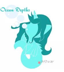 Size: 668x750 | Tagged: safe, artist:n30n-h34rts, derpibooru import, oc, unofficial characters only, pony, sea pony, female, mare, solo