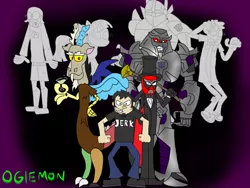 Size: 1024x768 | Tagged: antagonist, aquabats, carl, chris, dan, dan vs, derpibooru import, discord, mc bat commander, megatron, optimus prime, safe, the aquabats super show, the hub, transformers, transformers prime, twilight sparkle