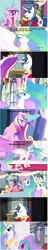 Size: 1296x6784 | Tagged: derpibooru import, mako mori, pacific rim, parody, princess cadance, princess celestia, raleigh beckett, safe, shining armor, stacker pentecost