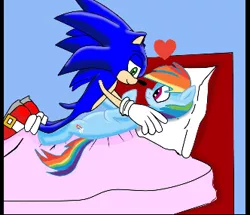 Size: 332x285 | Tagged: artist needed, source needed, suggestive, derpibooru import, rainbow dash, pony, crossover, crossover shipping, female, image, interspecies, male, png, shipping, sonic the hedgehog, sonic the hedgehog (series), sonicdash, straight, why, why sid why