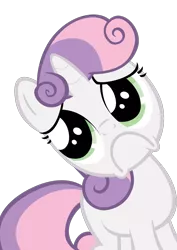 Size: 744x1052 | Tagged: artist:drweb70, :c, derpibooru import, safe, simple background, solo, svg, sweetie belle, transparent background, vector