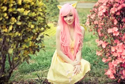 Size: 3888x2592 | Tagged: artist:irisraydiant, cosplay, derpibooru import, fluttershy, human, irl, irl human, photo, safe, solo