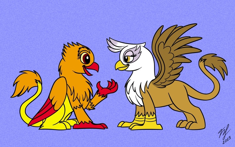 Size: 1280x800 | Tagged: safe, artist:minish-sapidus, derpibooru import, gilda, oc, gryphon, fursona