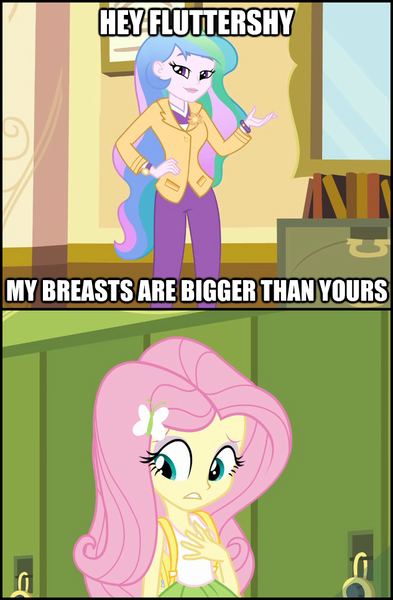 276574 Breasts Busty Princess Celestia Derpibooru Import Duo Edit Edited Screencap