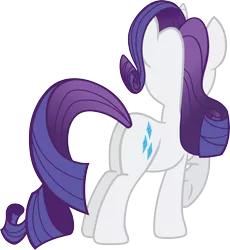 Size: 6000x6528 | Tagged: absurd resolution, artist:psychoanalyticbrony, derpibooru import, looking away, plot, rarity, safe, simple background, solo, transparent background, vector