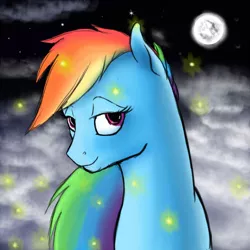 Size: 800x800 | Tagged: artist:backlash91, artist:denmawarlight, derpibooru import, rainbow dash, safe, solo